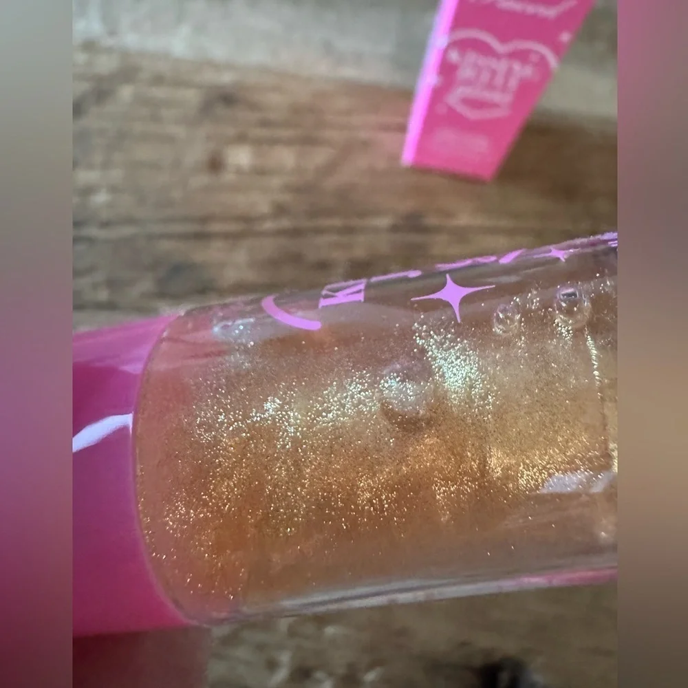 NEW IN BOX Too Faced Kissing Jelly Gloss Hybrid (oil & gloss)~ Pina Colada